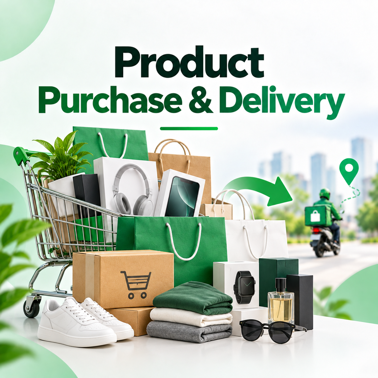 Product purchase and delivery