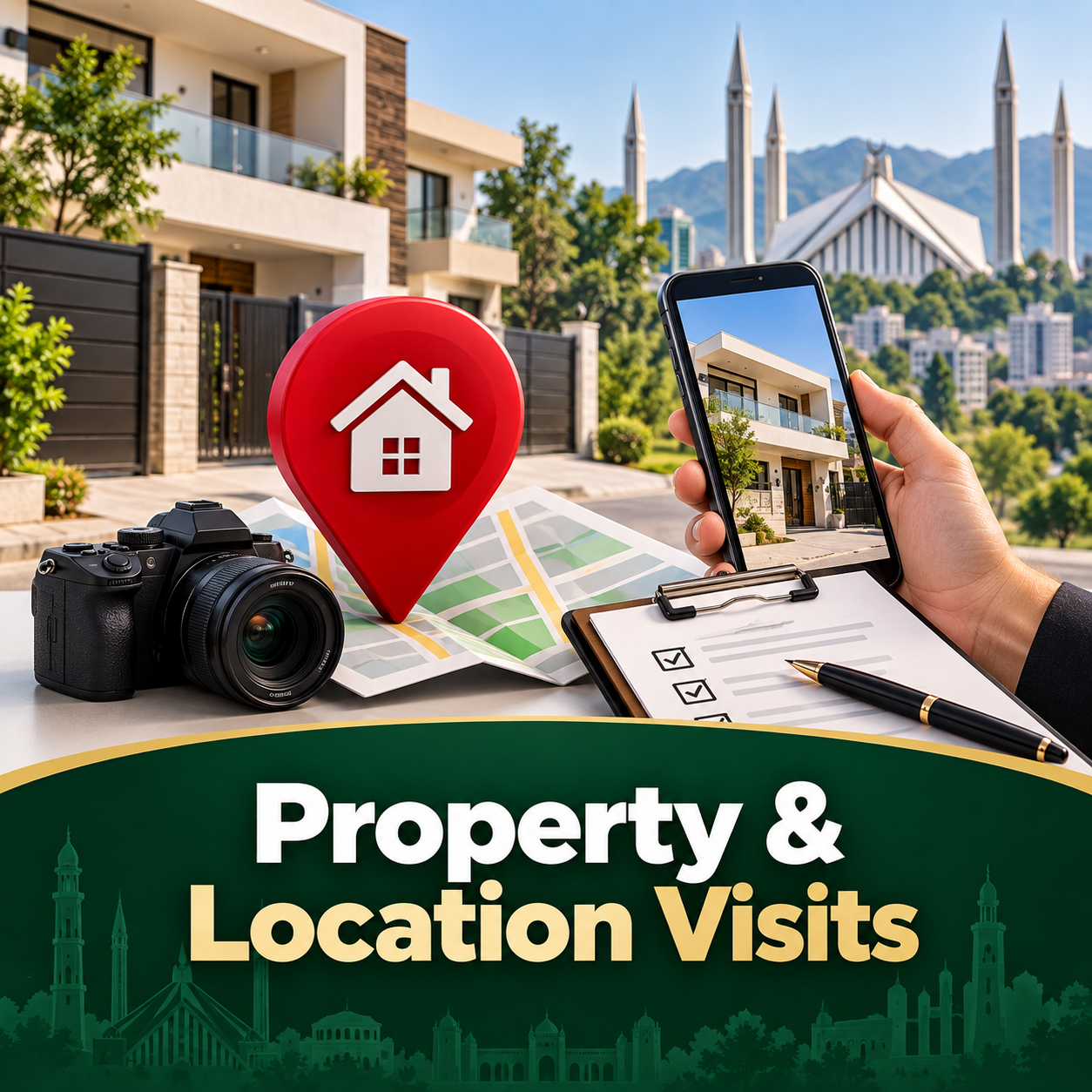 Property and location visits