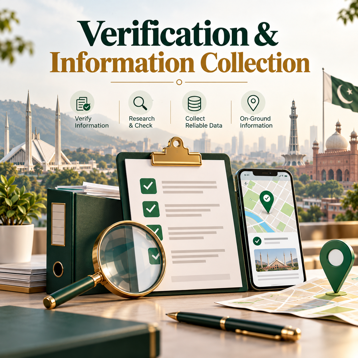 Verification and information collection